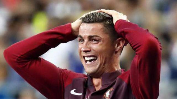 Ronaldo se je, kljub poškodbi, veselil