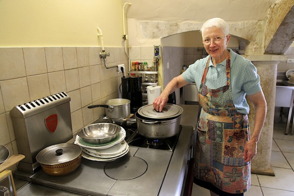 Sestra Chantal Kurnik je prednica in hkrati izvrstna kuharica