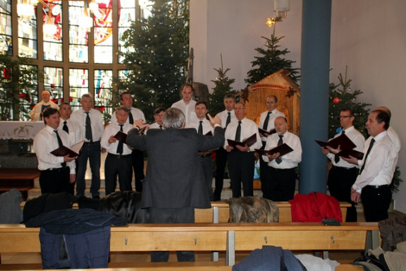Pevci so na svečnico peli pri praznični maši v Frankfurtu