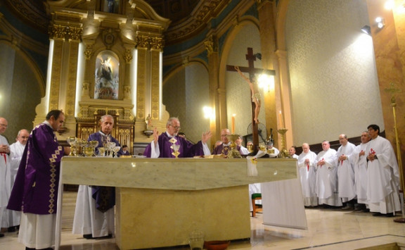 Ob škofu Bokaliču novi buenosaireški kardinal Mario Aurelio Poli
