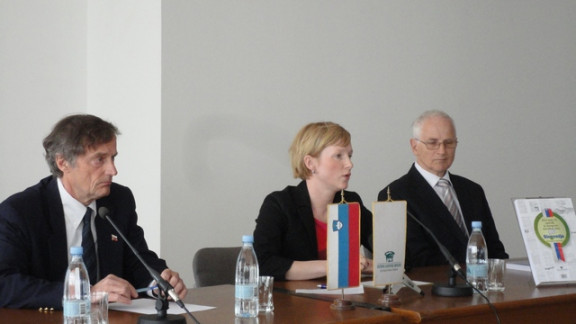 Dr. Pleskovič, Zdenka Volarič in Franci Feltrin