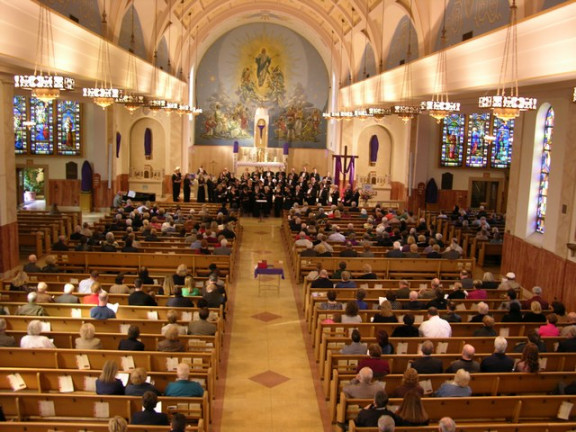 Koncert zbora Korotan pri Mariji Vnebovzeti