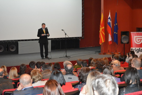Pozdrav veleposlanika v Makedoniji Branka Rakovca