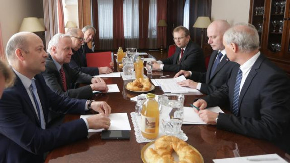 Predsednik DZ s predstavniki koroških Slovecev