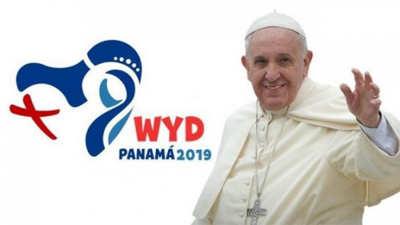 Logo papeževega potovanja v Panamo