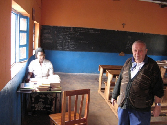 Učilnica v Burundiju