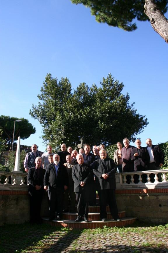Udeleženci sestanka Zveze v Rimu
