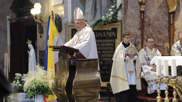 Pridigal je nadškof Stanislav Zore