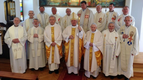 Duhovniki jubilanti na srečanju v Ljubljani