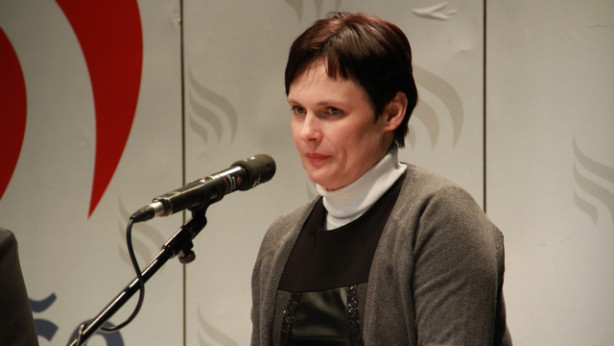 Voditeljica Marjana Debevec