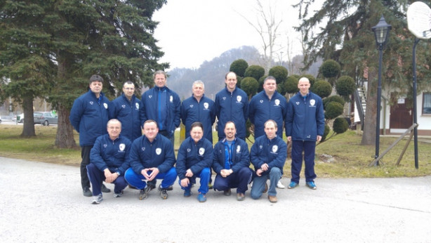 Slovenska ekipa na evropskem nogometnem prvenstvu duhovnikov