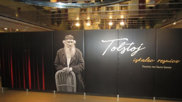 Razstava o Tolstoju v CD