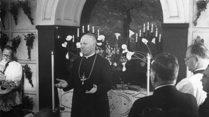 Škof Rožman - V Argentini leta 1949