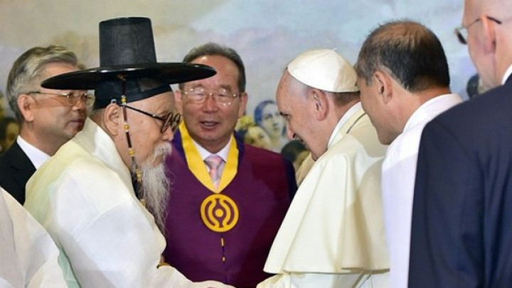 Papež in verski voditelji