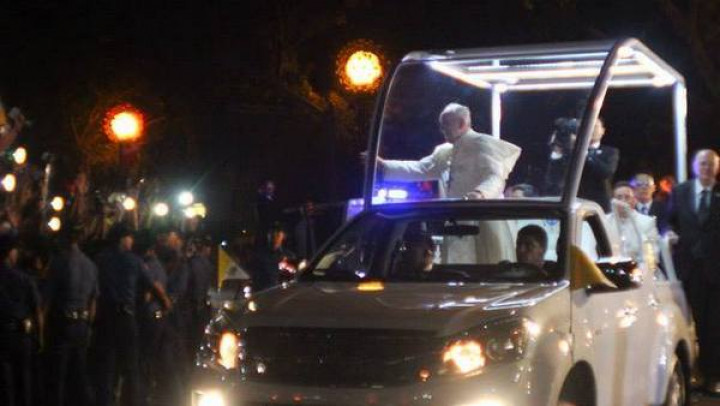Papež Frančišek prispel na Filipine