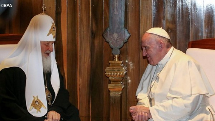 Papež Frančišek in patriarh Kiril