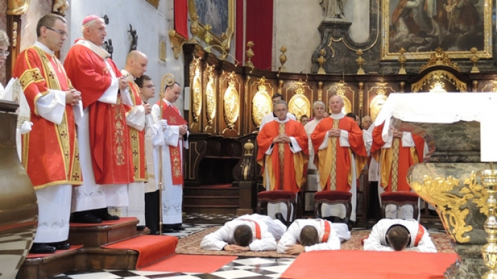 Posvečenje v ljubljanski stolnici; foto: pIR