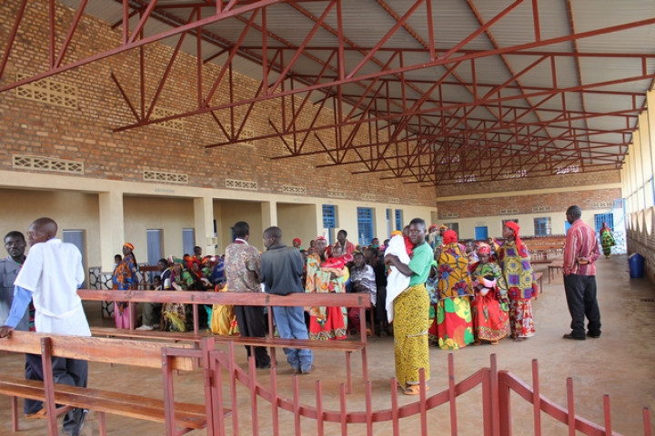Zdravstveni center v Rwisabiju v Burundiju