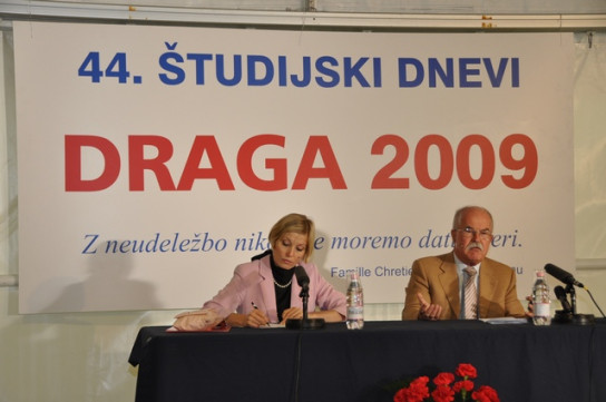 Draga 2009, minister dr. Boštjan Žekš Draga 2009, minister dr. Boštjan Žekš