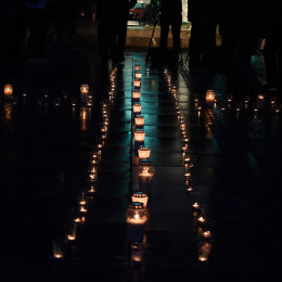 Trg republike, slovesnost v spomin na žrtve komunističnega nasilja (photo: Tatjana Splichal)