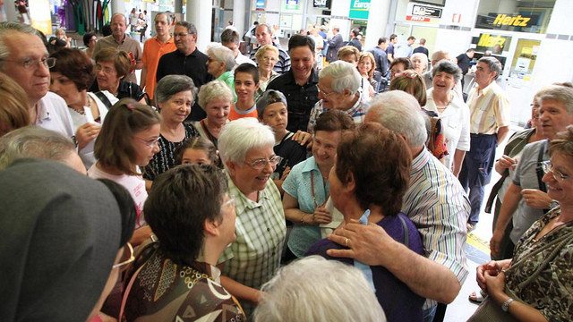 Maria Voce v Sloveniji (foto: www.gibanjefokolarov.si)