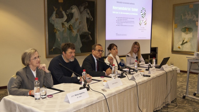 Novinarska konferenca ob dnevu osveščanja o nevroendokrinem tumorju (foto: Miloš Ojdanić)