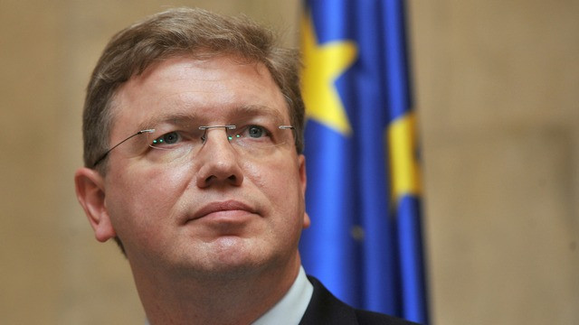Evropski komisar za širitev Štefan Füle (foto: European Commission)