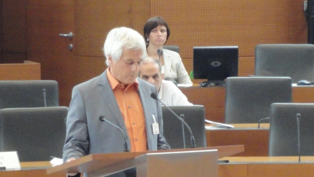 Dr. Avguštin Malle na 11. Vseslovenskem srečanju (foto: Matjaž Merljak)