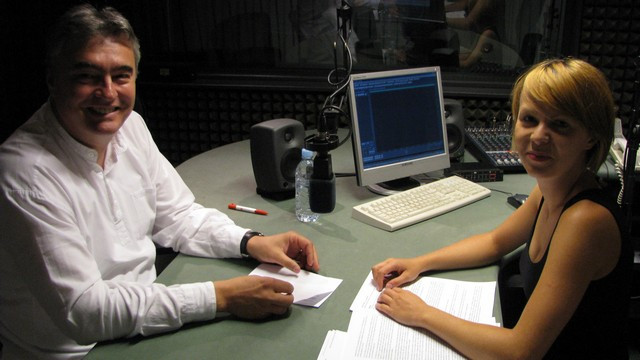 Milan Zver v pogovoru za Radio Ognjišče (foto: ARO)