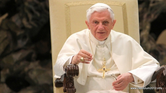 Papež Benedikt XVI. (foto: www.capitulum2012.info)