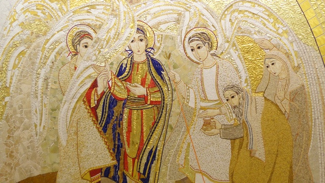 Mozaik v Tinjah (foto: Matjaž Merljak)