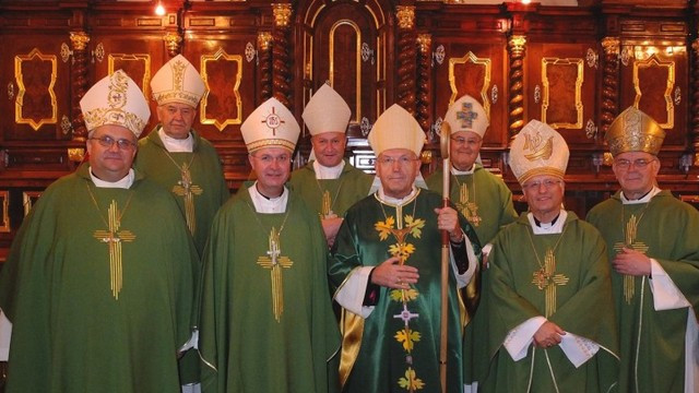 Slovenski škofje (foto: Katoliška Cerkev)