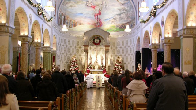Sveti Vid v Clevelandu za božič 2012 (foto: Tone Ovsenik)