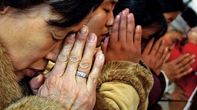 Kitajski kristjani (foto: asianews.it)