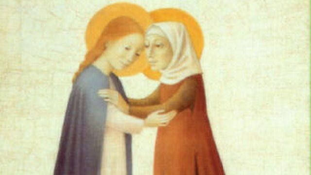 Marija in Elizabeta - srečanje (foto: ARO)