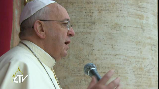 Papež Frančišek Urbi et Orbi (foto: CTV)