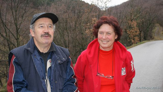 Bogdan Žorž z ženo Zdenko (foto: Matjaž Maležič)