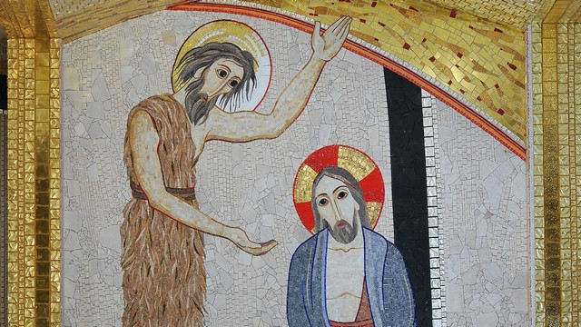 Jagnje božje - Kripta v cerkvi svetega Pija iz Pietrelcine (foto: p. Marko Ivan Rupnik, Atelje Centra Aletti)