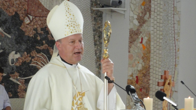 Škof Jamnik na 21. Taboru Slovencev po svetu (foto: Matjaž Merljak)