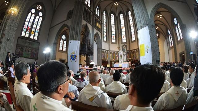 Maša za mir in spravo v seulski katedrali (foto: Radio Vatikan)