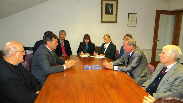 Srečanje ministra Žmavca s predstavniki zadruge Goriške Mohorjeve Novega glasa in drugih (foto: USZS)