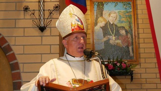 Nadškof Zore v Adelaidi (foto: Stičišče avstralskih Slovencev)