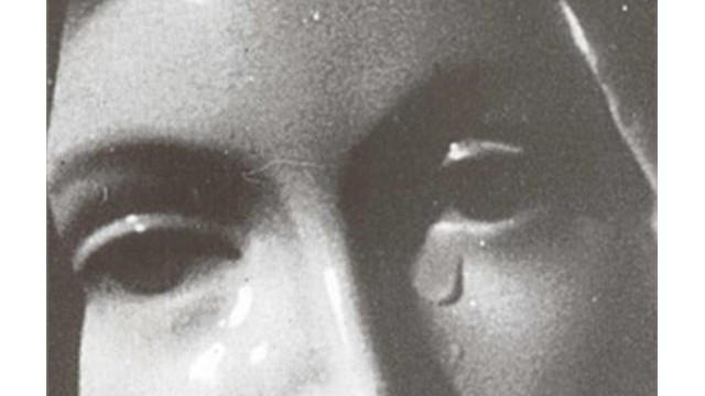 Podoba jokajoče Marije (foto: Radio Vatikan)