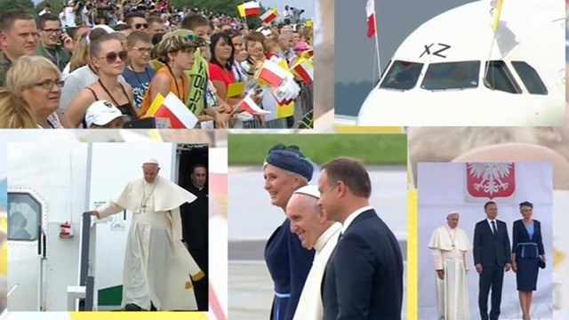Papež na Poljskem (foto: Radio Vatikan)