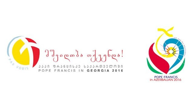 Logotip potovanja v Gruzijo in Azerbajdžan (foto: Radio Vatikan)