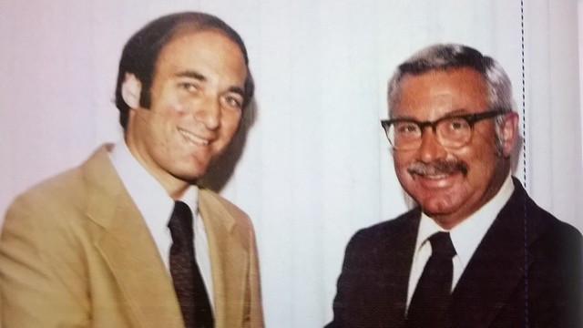 Franklin R. Puhek na desni strani (foto: Knjiga dr. Edija Gobca)