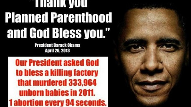 Obama je brezkompromisno podpiral Planned Parenthood (foto: Internet)
