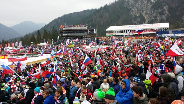 Planica na zadnji tekmi v sezoni smučarskih skakalcev (foto: Alen Salihović)