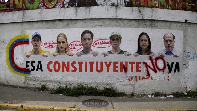 Proti venezuelski ustavodajni skupščini (foto: Radio Vatikan)