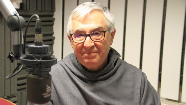 Pater Jean-Philippe Chauveau v našem studiu (foto: ARO)